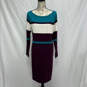 Allison Brittney Sweater Dress with Long Sleeves